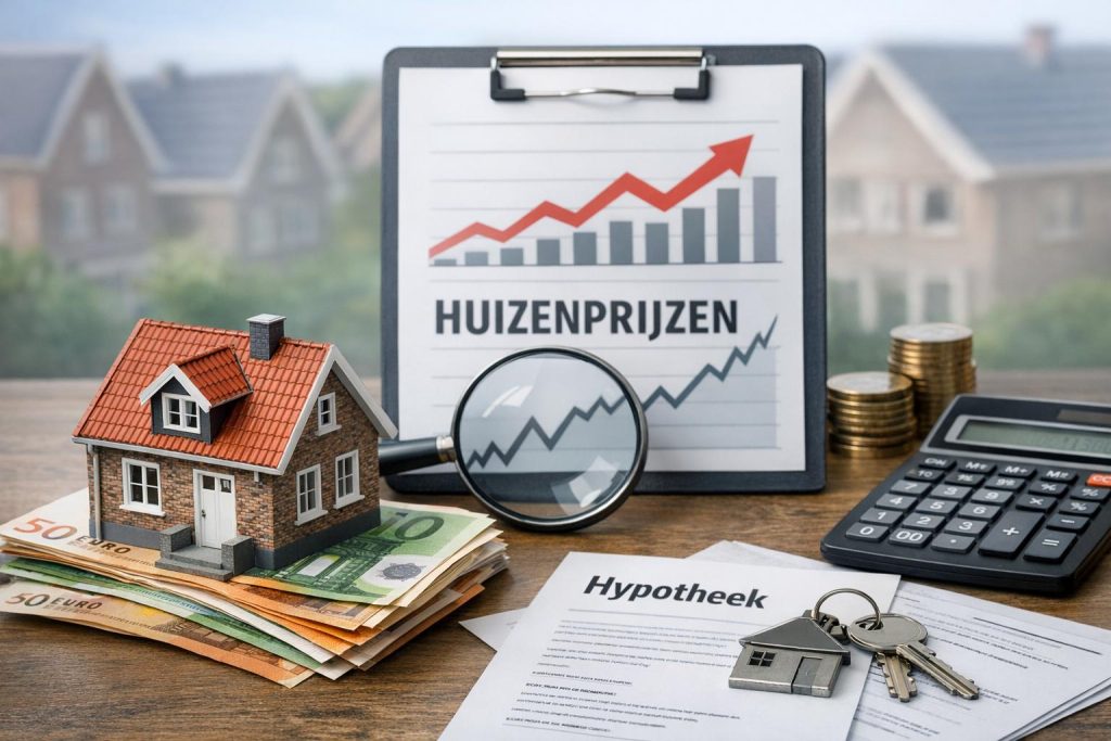 huizenprijzen en woningmarkt.