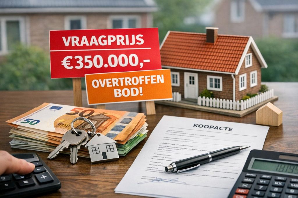 huizenmarkt en overbieden