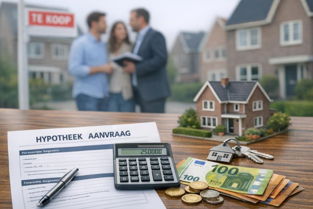 hypotheekaanvragen en woningmarkt.