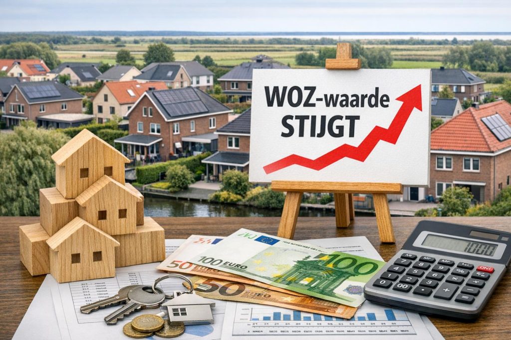 woz waarde stijging buiten de randstad