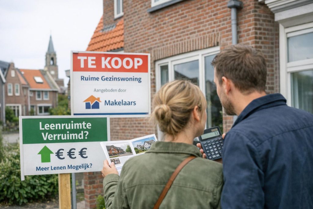 versoepeling van leennormen en financiële risico's in de woningmarkt.