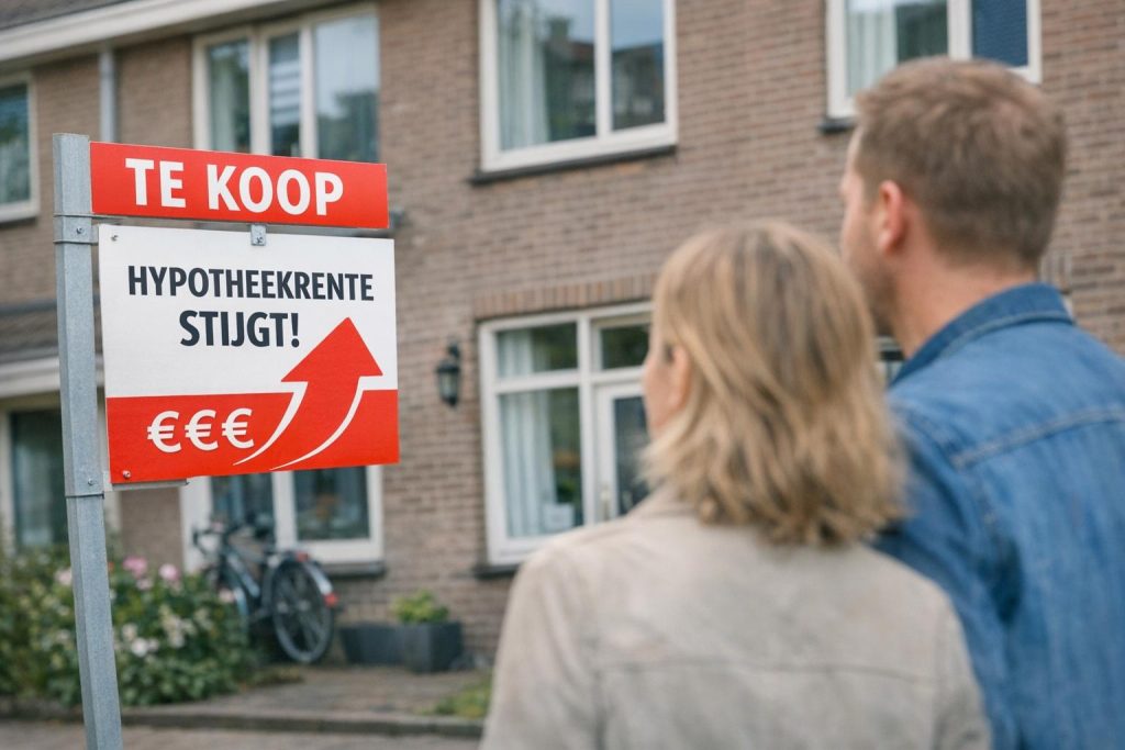 hypotheekrente stijging.